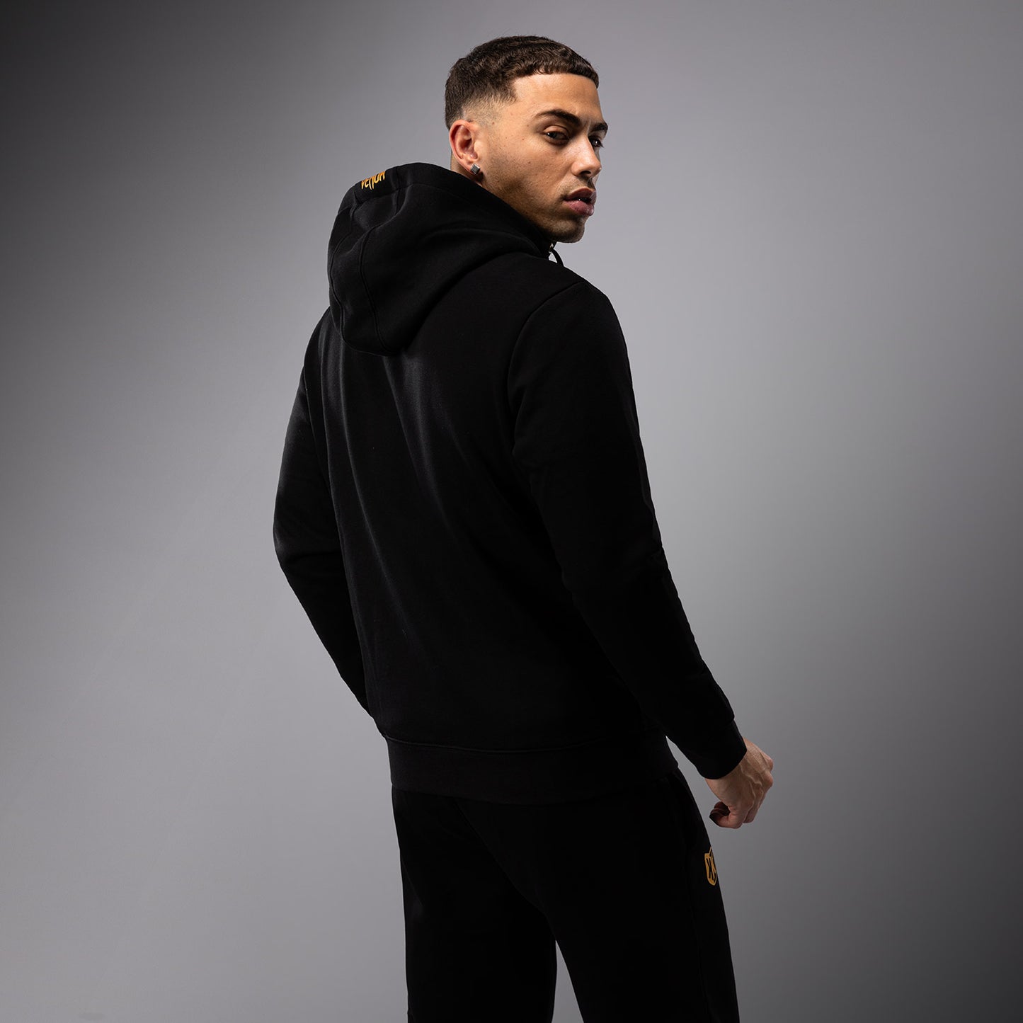 FK x Venum Hexagone MMA Hooded Jacket - Black/Gold