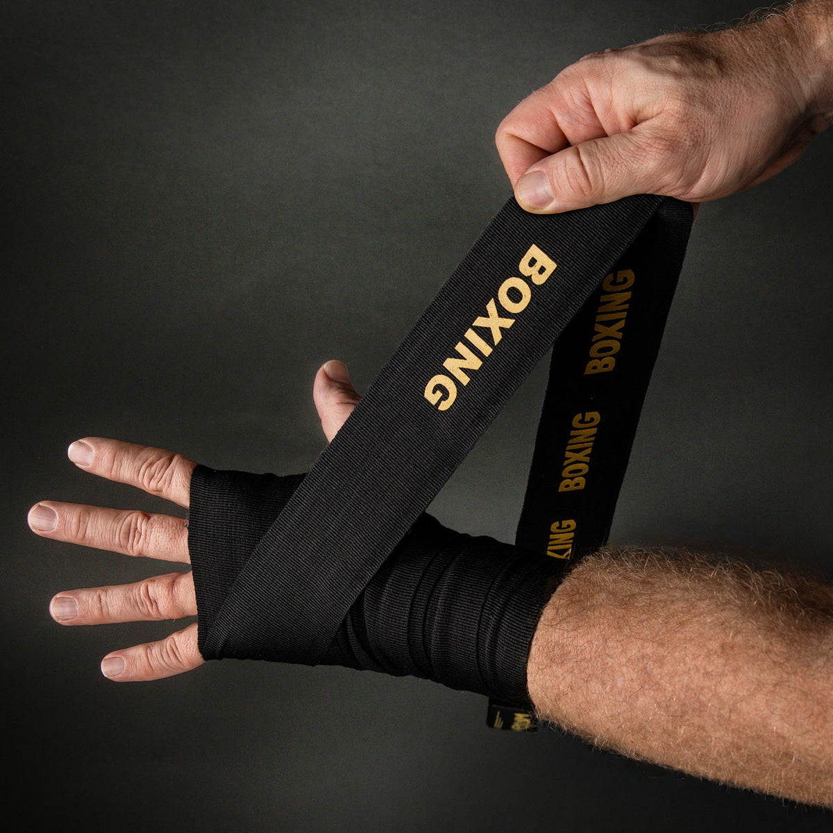 Venum Kontact Evo Boxing Hand Wraps - Black/Gold