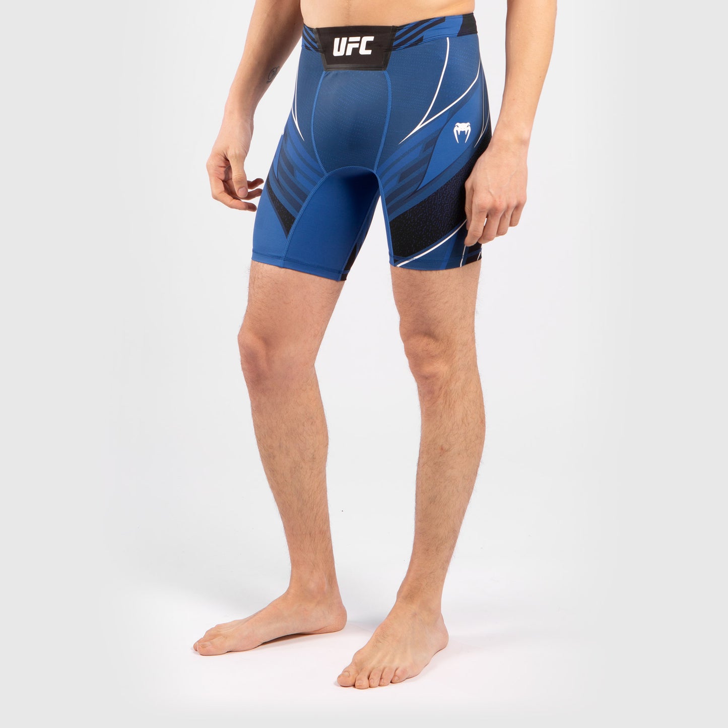UFC Venum Authentic Fight Night Men's Vale Tudo Shorts - Short Fit - Blue