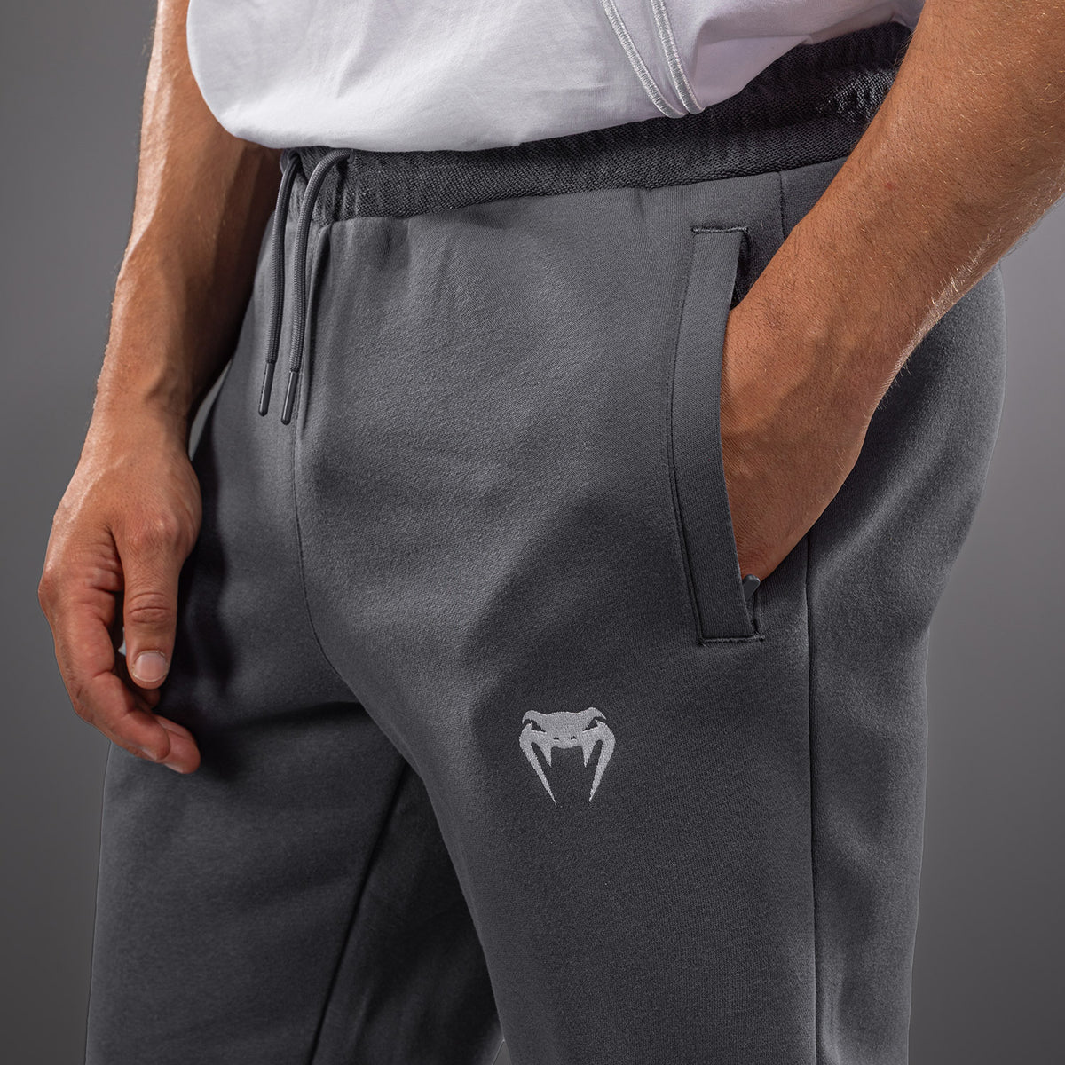 Venum Attack Fleece & Weave Joggers - Grey