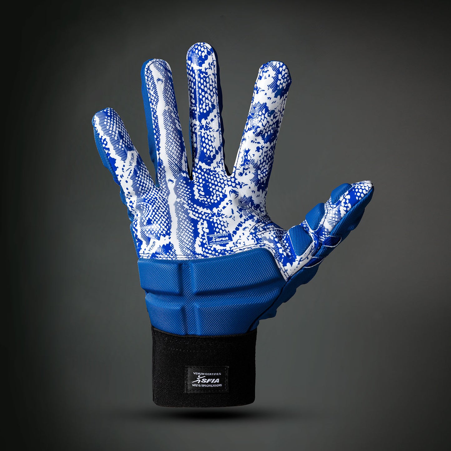 ROYAL BLUE/WHITE Venum Elite Xtp Football Gloves