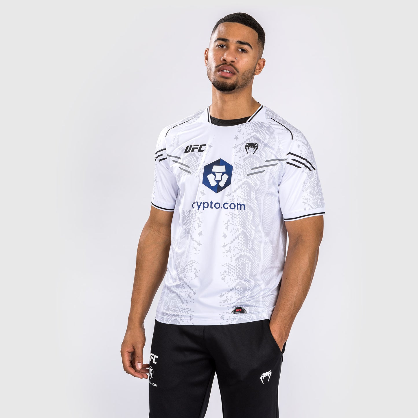 UFC Adrenaline by Venum Personalized Authentic Fight Night Men's Walkout Jersey - White