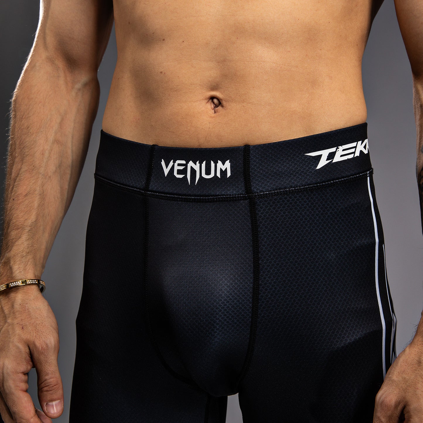 Venum x TEKKEN 8 - Jin Kazama Spats - Blue/Black/White