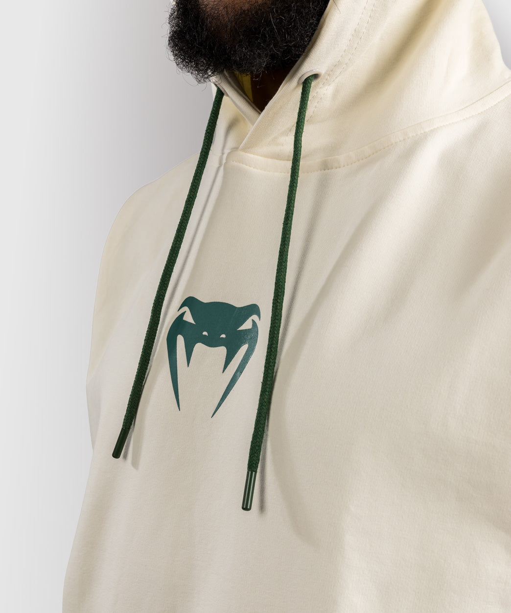 Venum Sparring Sleeveless Hoodies - Vanilla