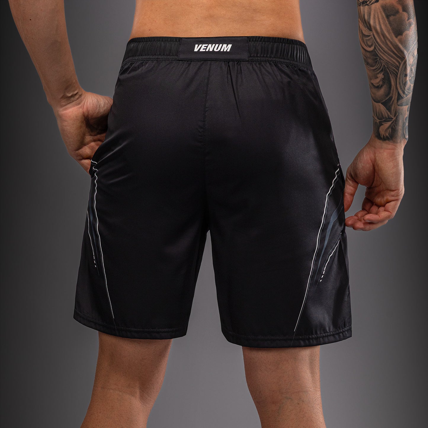 Venum Streamline Training Shorts - Black/White