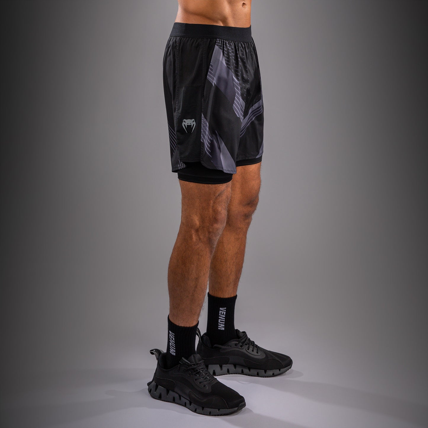 Venum No-Gi 6.0 Training Shorts - Black/Grey