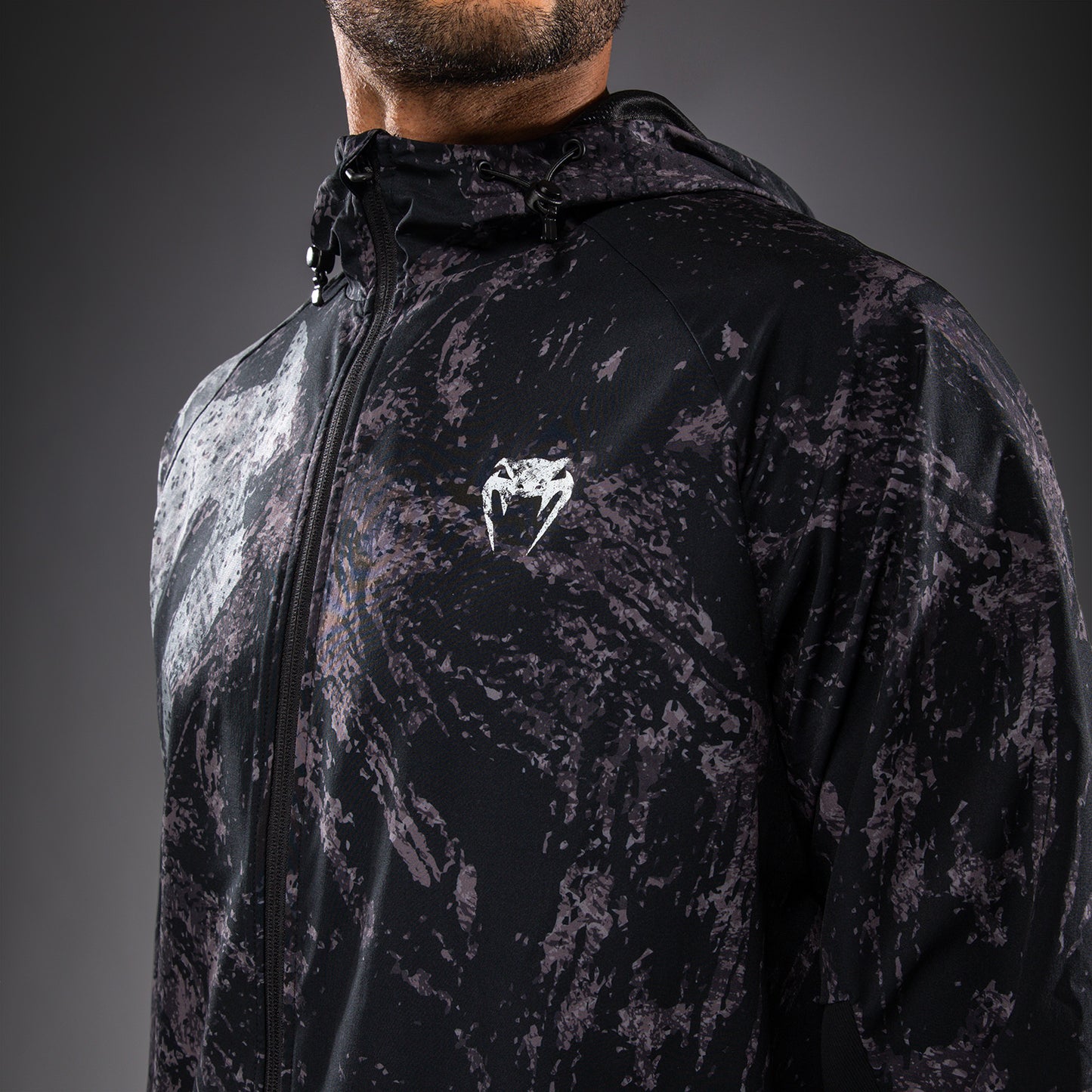 Venum Rage & Workout Track Jacket - Black/Grey