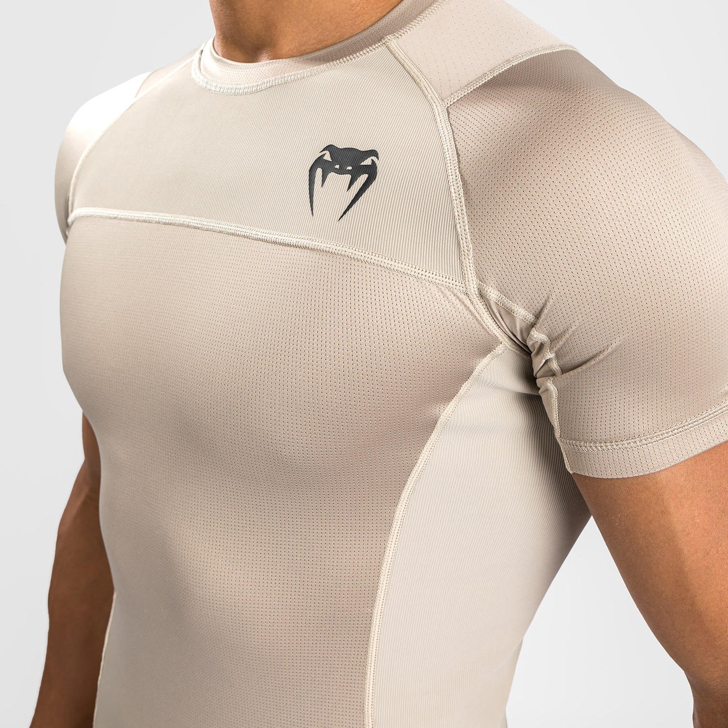 Venum G-Fit Air Rashguards Shortsleeve - Sand