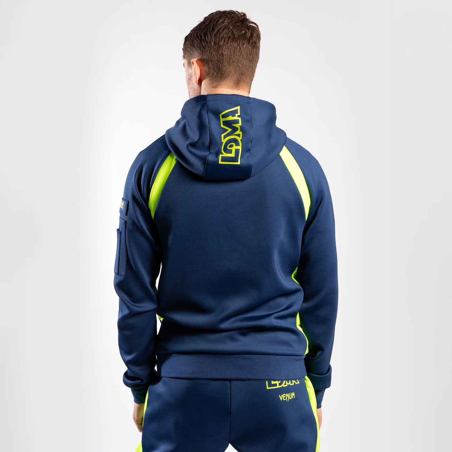 Venum Origins Hoodie Loma Edition - Blue/Yellow