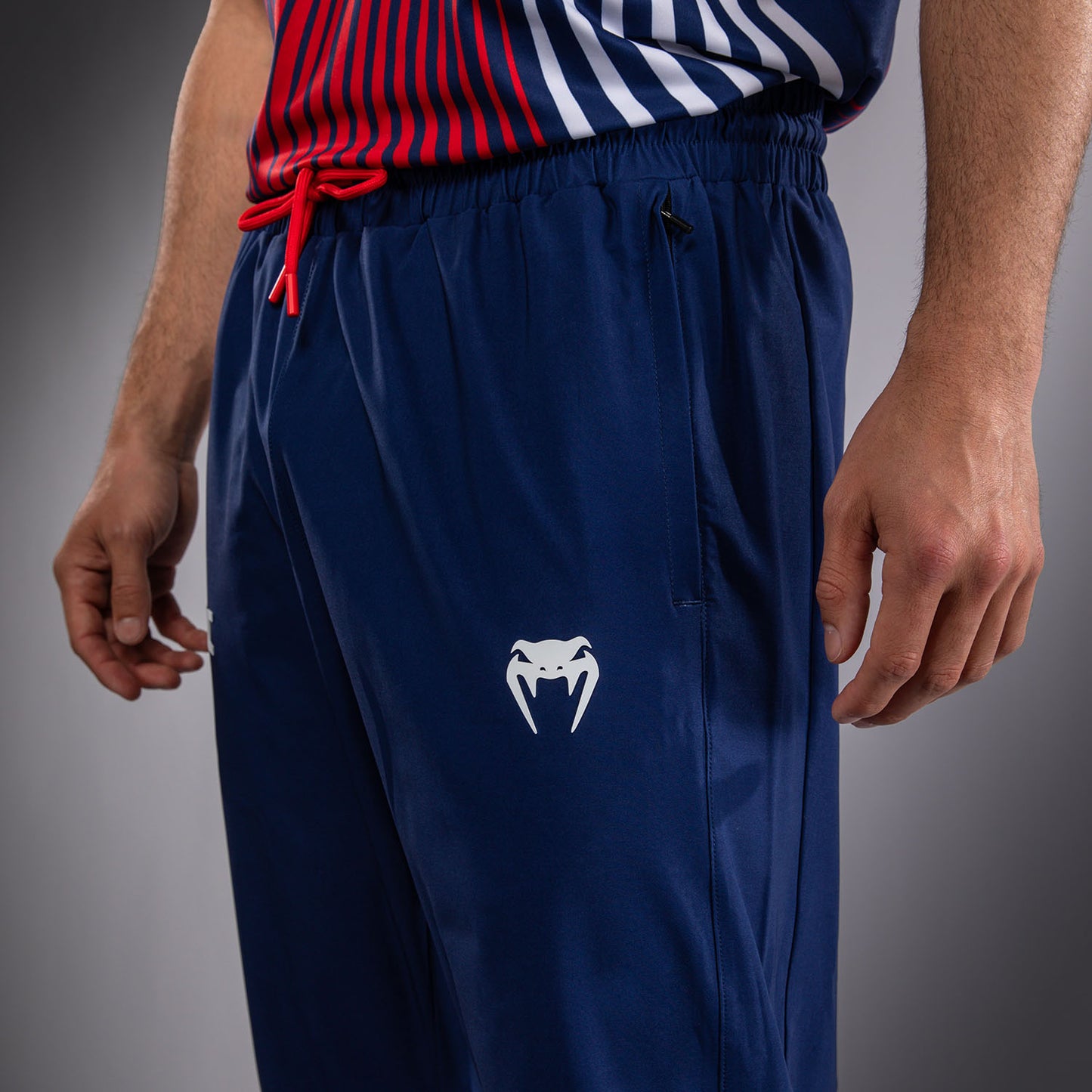 Men's Official UFC Freedom 250 by Venum Blue Authentic Fight Night Walkout Pant