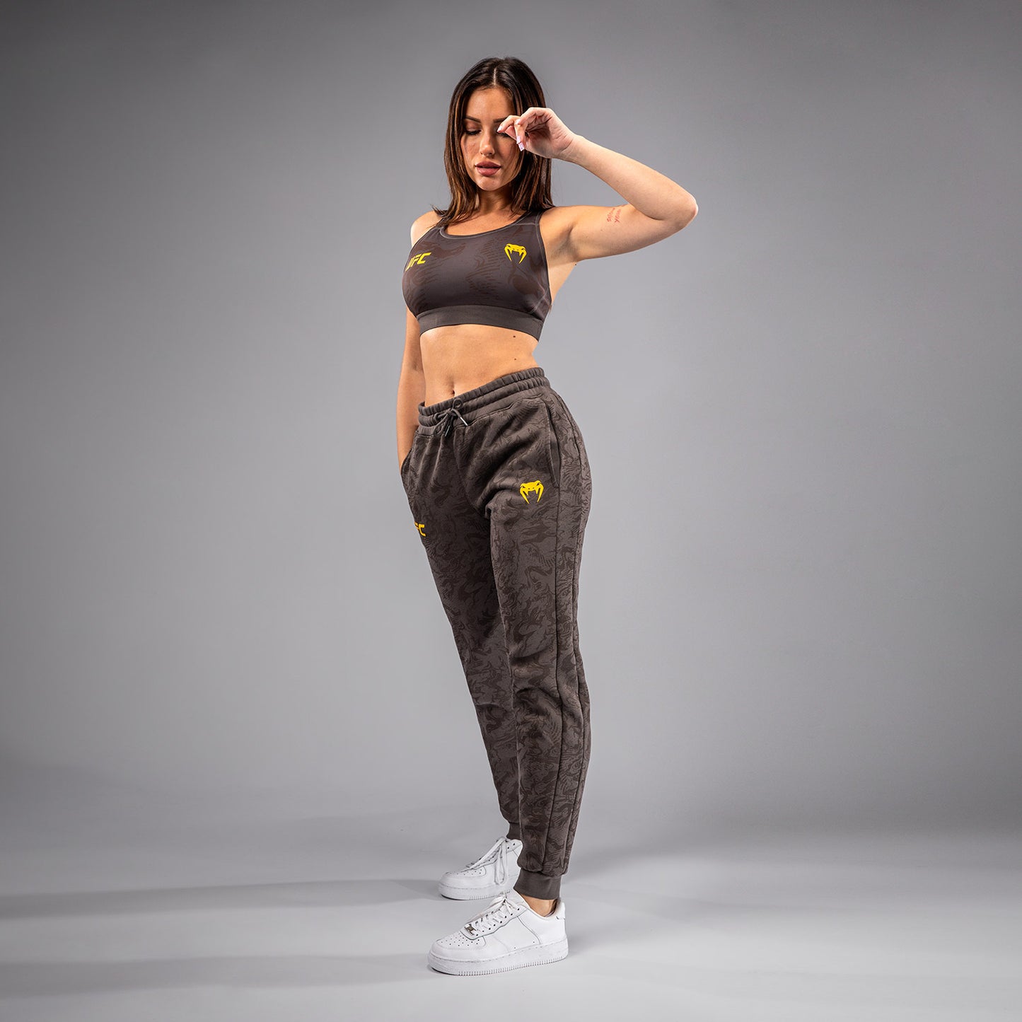 UFC Fusion by Venum Fight Week Women’s Cotton Pant - Earthen Brown
