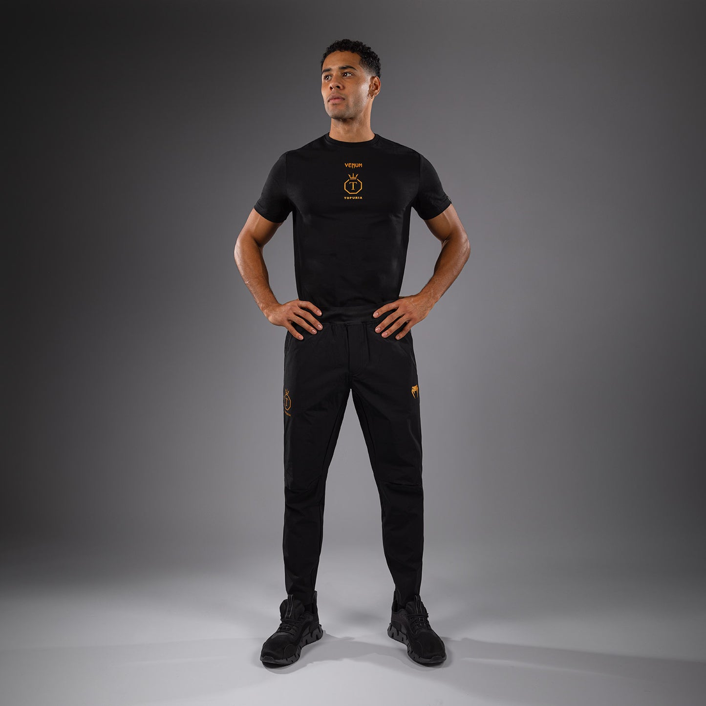 Venum x Topuria Unmatched Edition Joggers - Black/Gold