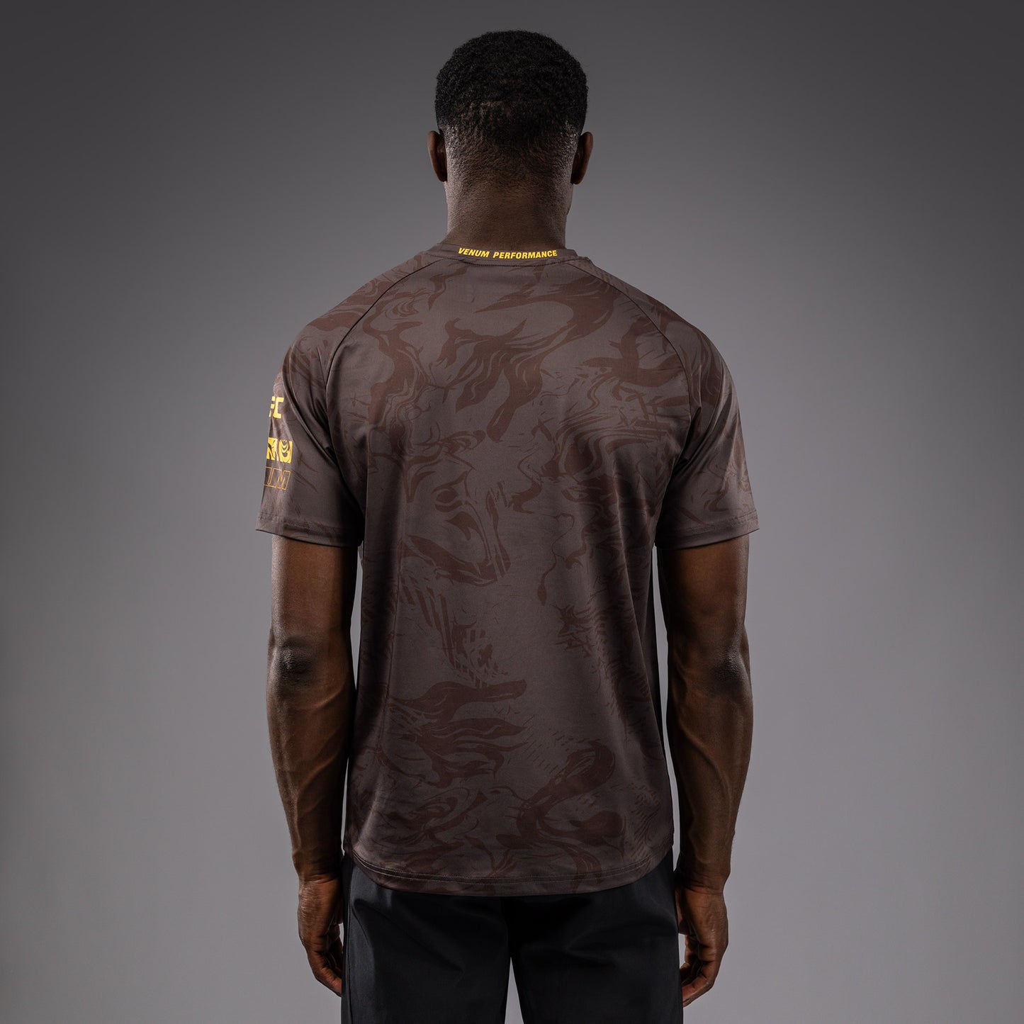 UFC Fusion by Venum Fight Week Men’s Dry-Tech T-Shirt - Earthen Brown