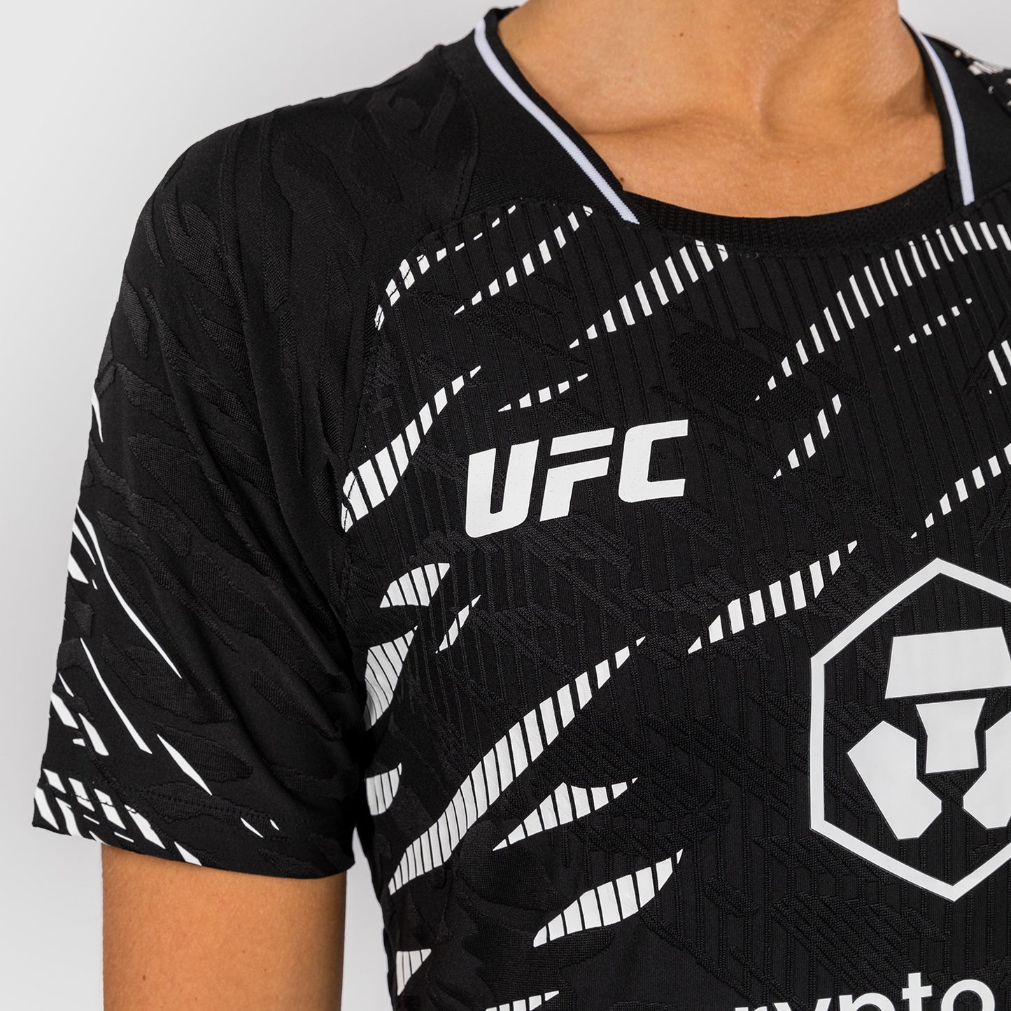 UFC Fusion by Venum Personalized Authentic Fight Night Women's Walkout Jersey - Black