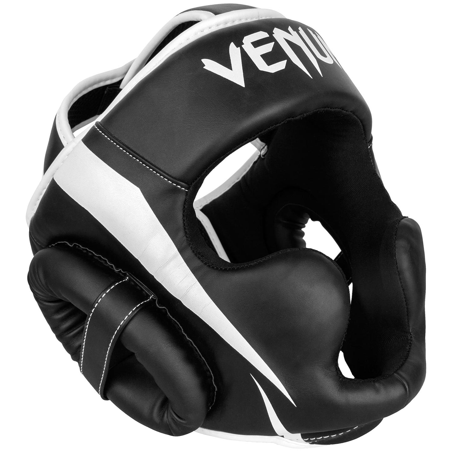 Venum Elite Headgear - Black/White