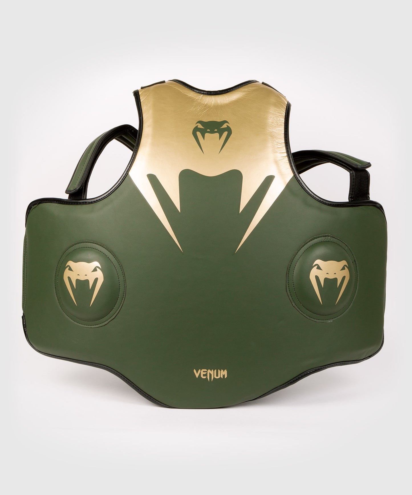 Venum Pro Boxing Body Protector - Khaki/Gold