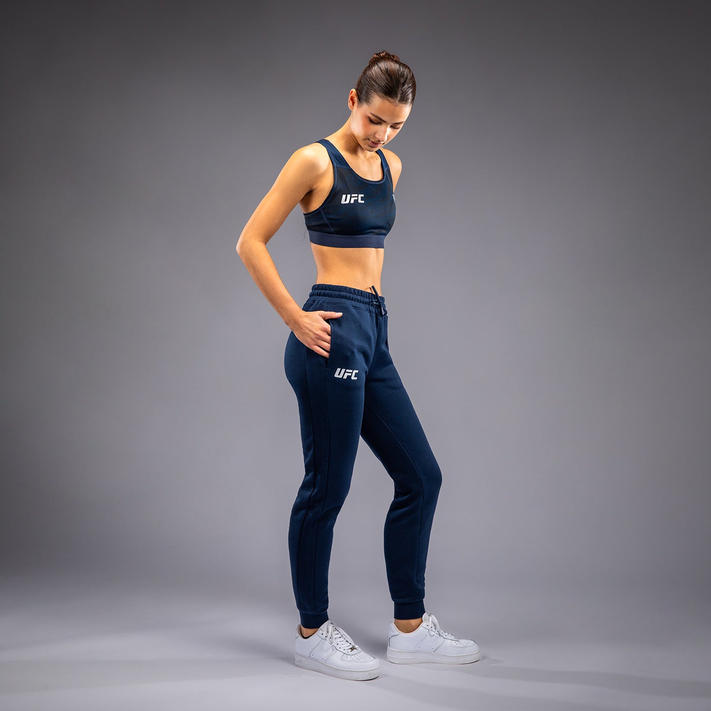 UFC Fusion by Venum Fight Week Women’s Cotton Pant - Solid Oceanic Blue