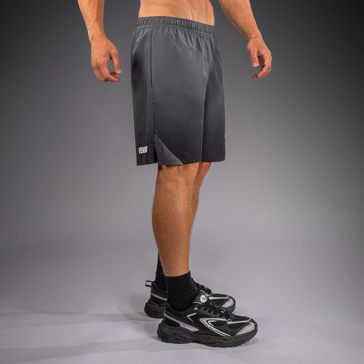 Venum Giant Shift Training Shorts - Black/Grey