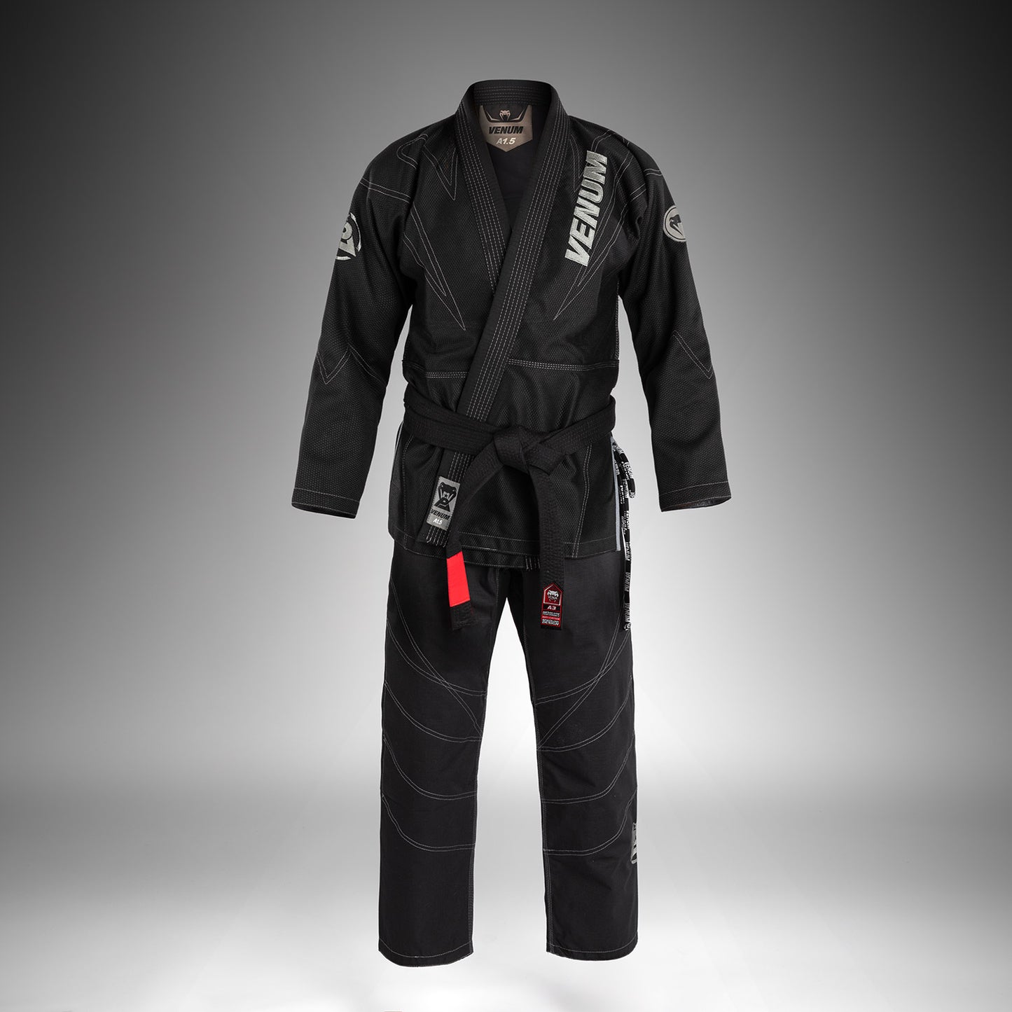 Venum x Polaris BJJ Gi - Black/Storm Grey