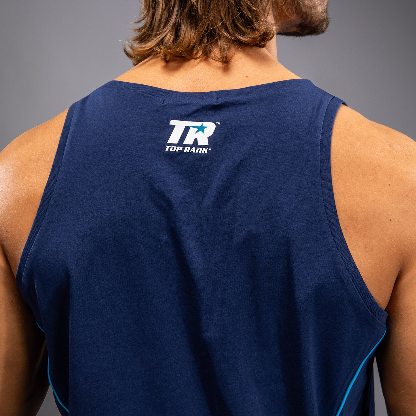 Venum x Top Rank Original Men's Tank Top - Navy Blue