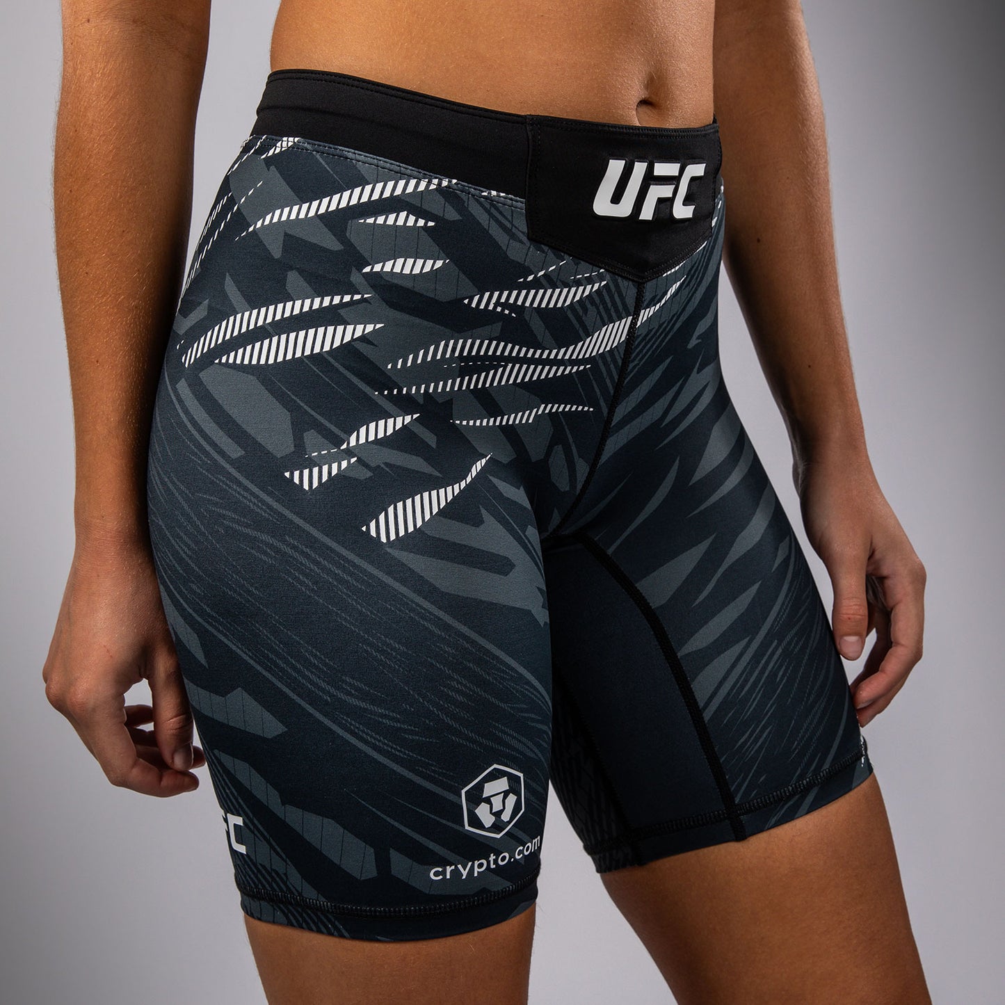 UFC Fusion by Venum Authentic Fight Night Women’s Vale Tudo Short - Long Fit - Black