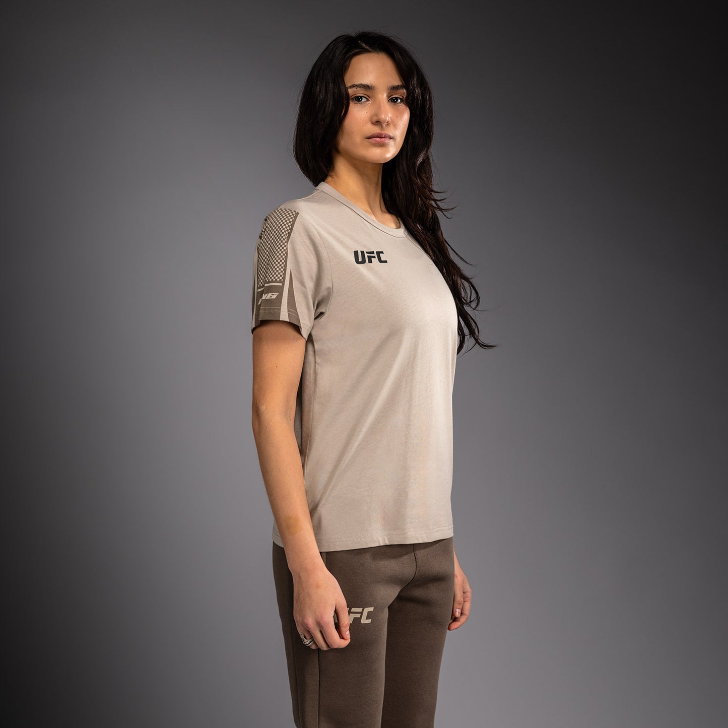 Venum UFC Unity by Venum Authentic Fight Week Women's Short Sleeve T-Shirt - Sand