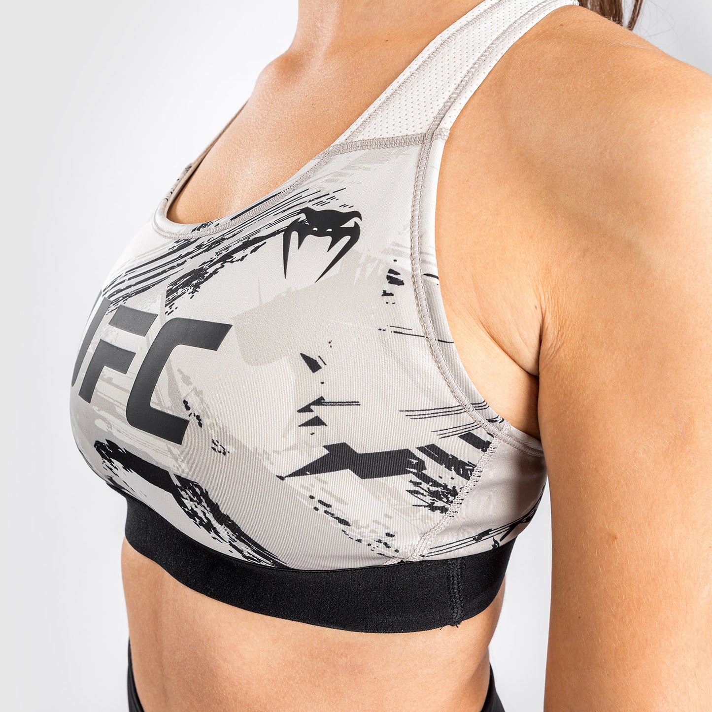 UFC Venum Authentic Fight Week Women’s 2.0 Sport Bra - Sand/Black
