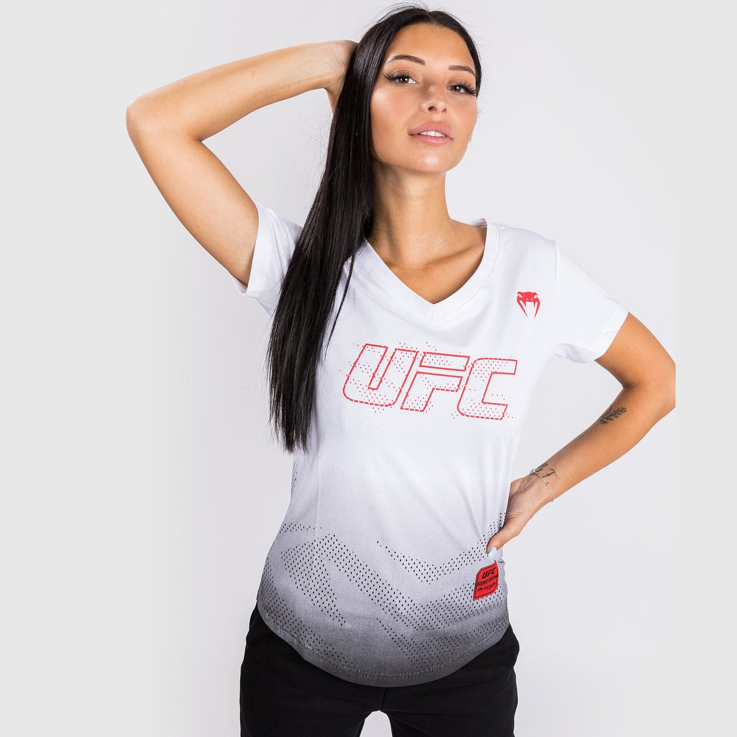 UFC Venum Authentic Fight Week 2 Women's Short Sleeve T-shirt - White