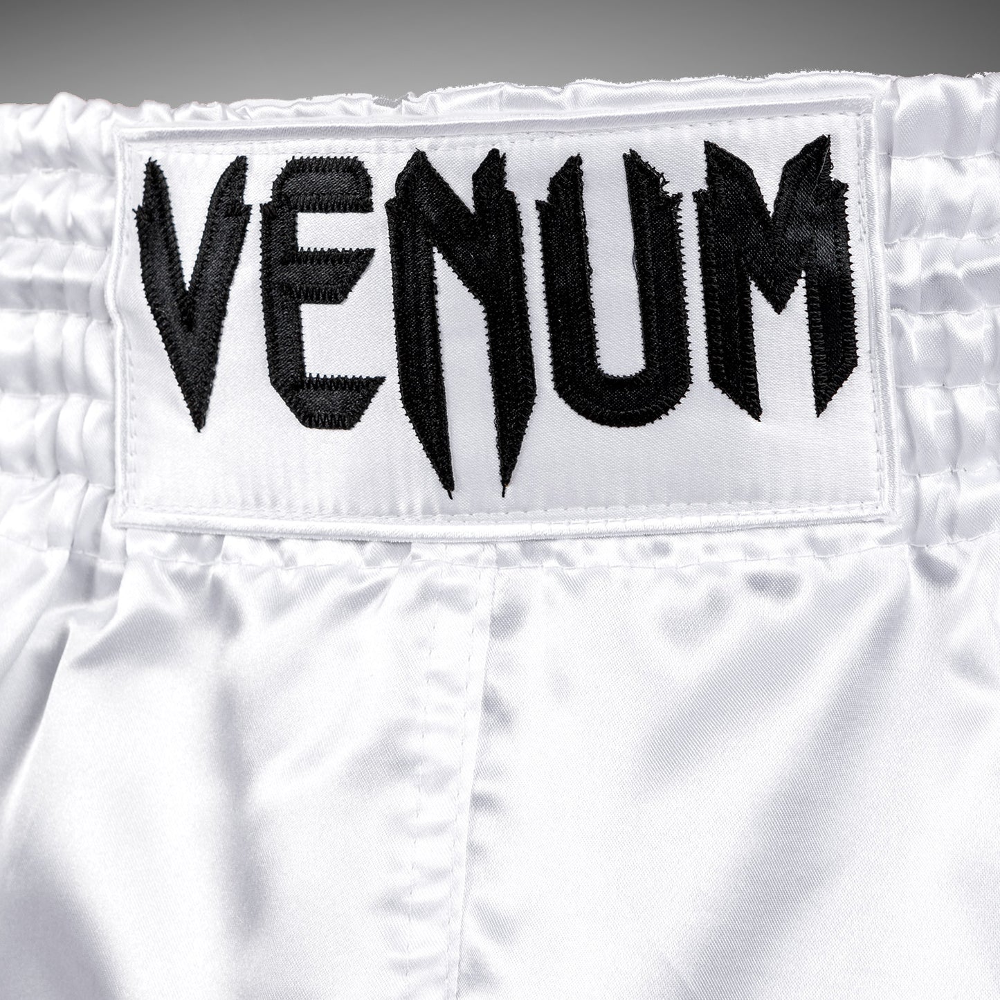 Venum Classic Muay Thai Shorts - White/Black
