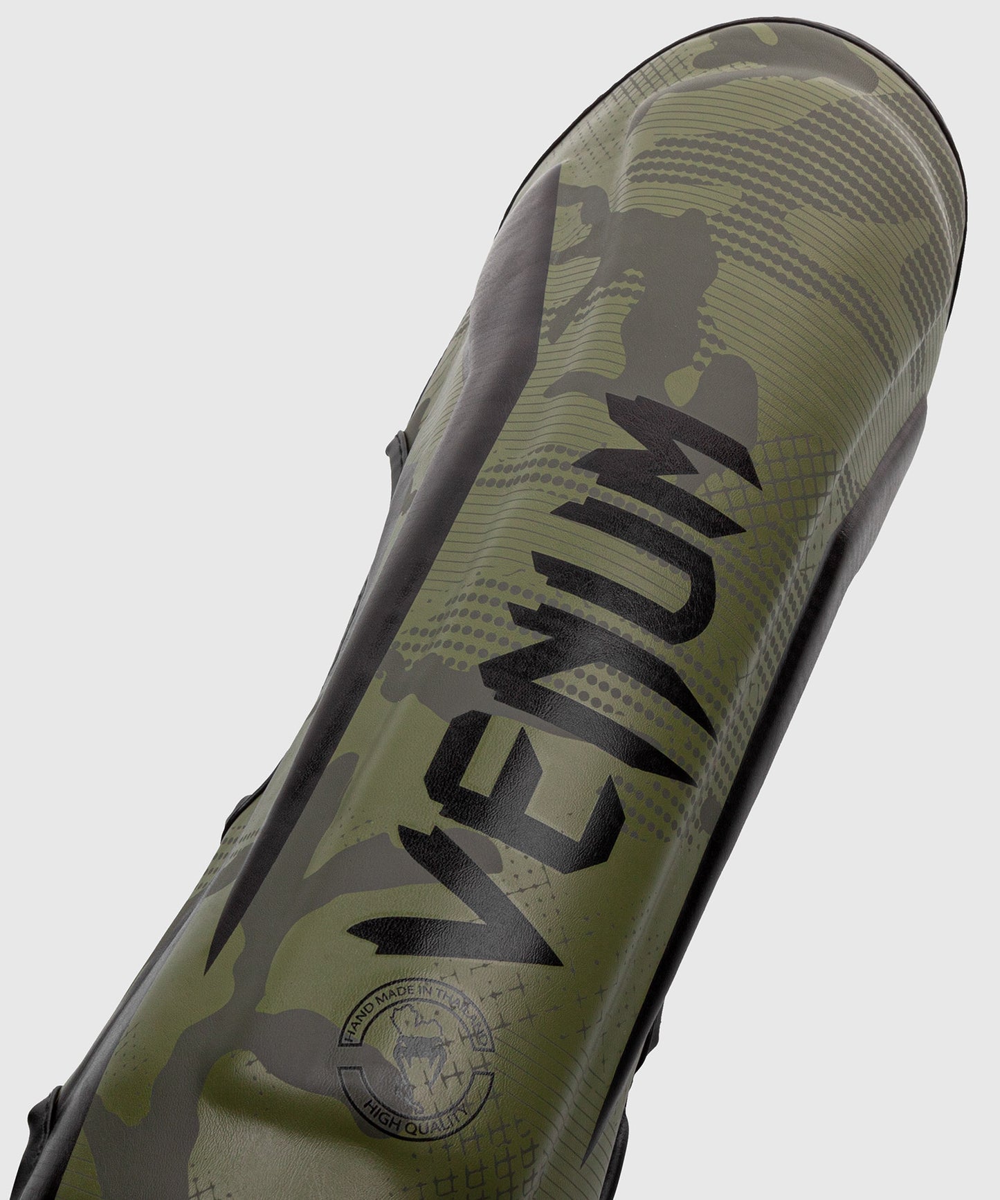 Venum Elite Shin Guard - Khaki Camo