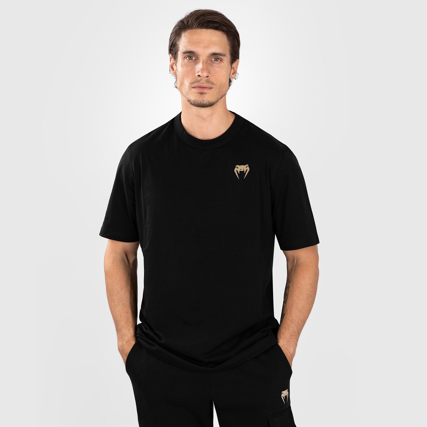 Venum Gorilla Jungle T-Shirt - Black/Sand