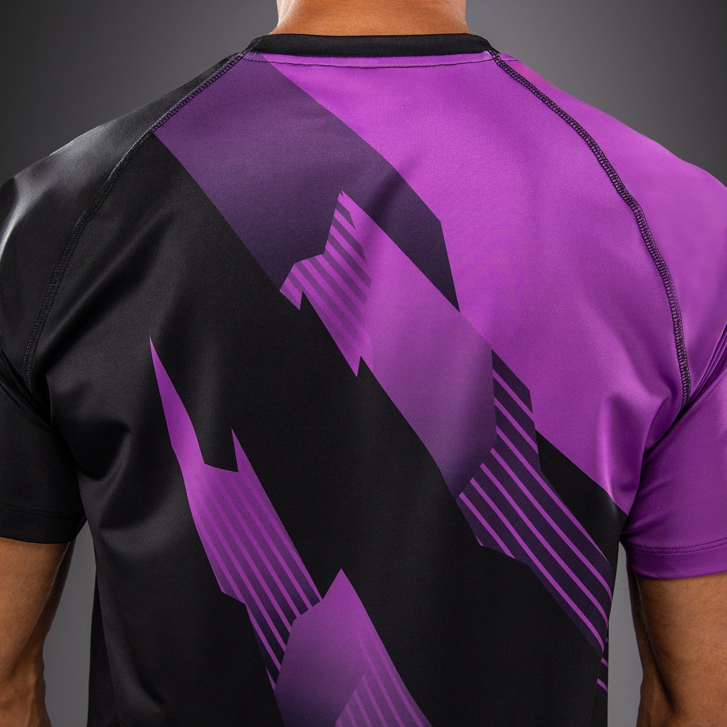 Venum No-Gi 6.0 Dry Tech T-Shirt - Black/Purple