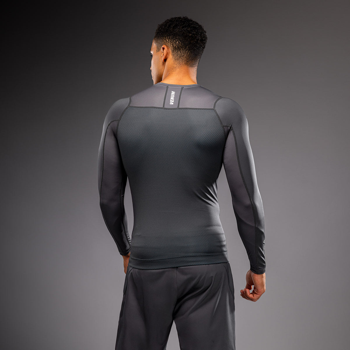 Venum G-Fit Scale Long Sleeve Rashguard - Grey