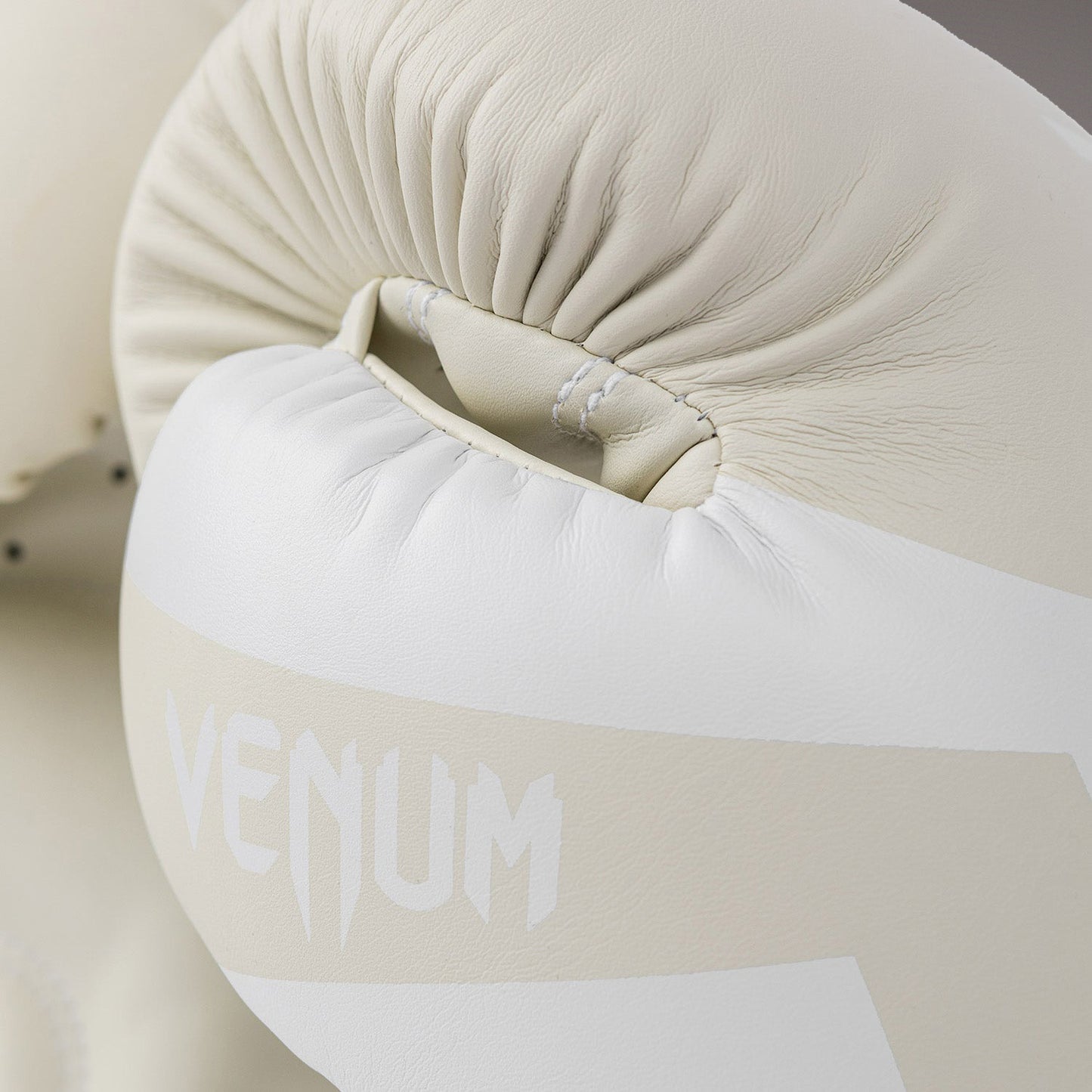 Venum Elite Boxing Gloves - White/Ivory