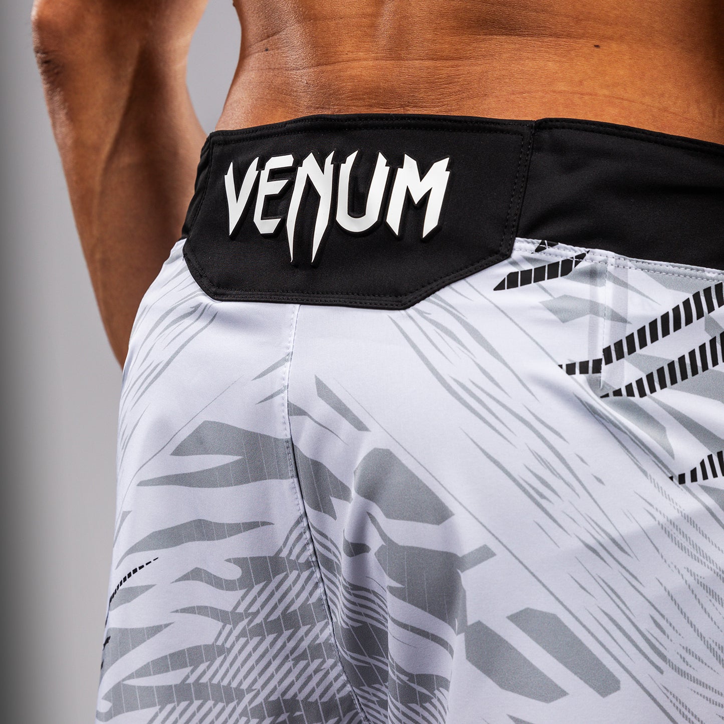 UFC Fusion by Venum Authentic Fight Night Men’s Fight Short - Short Fit - White