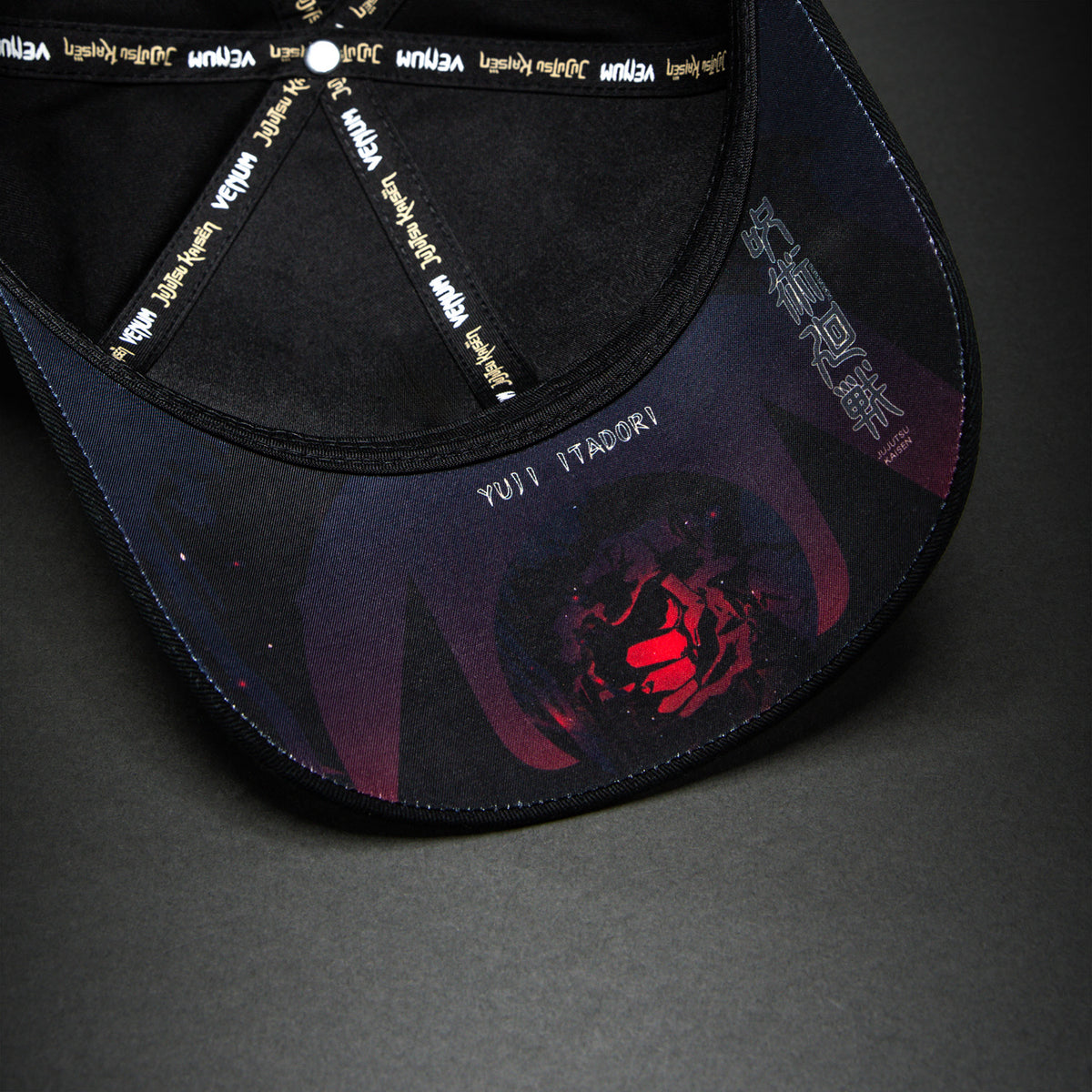 Venum x Jujutsu Kaisen Itadori Cap - Black