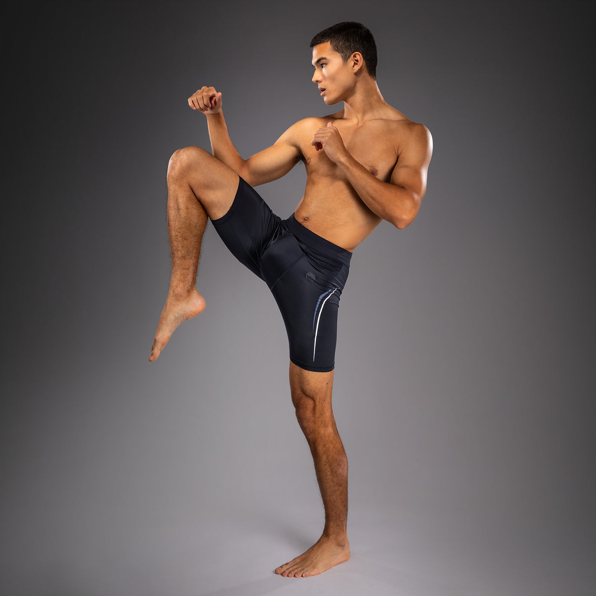 Venum G-Core Vale Tudo Shorts - Navy Blue/White