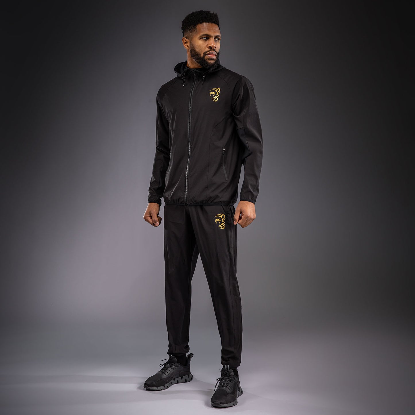 Venum x Mike Tyson Tiger Track Jacket - Black/Gold