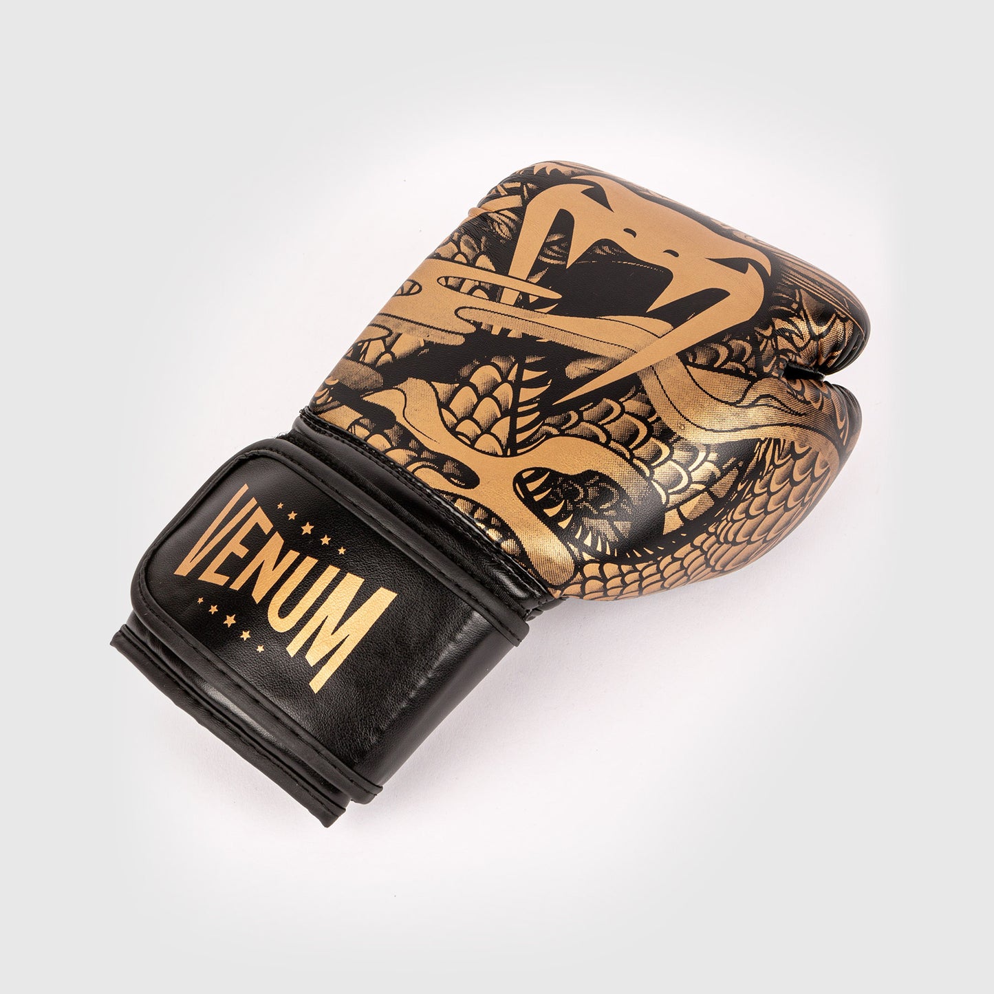 Venum Dragon's Flight Boxing Gloves - For Kids - Black/Bronze
