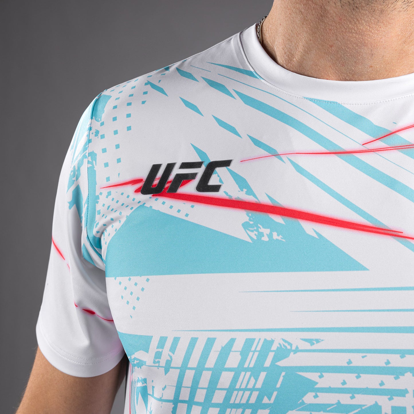 UFC Fusion By Venum Miami Edition Fight Week Men’s Dry-Tech T-Shirt - White