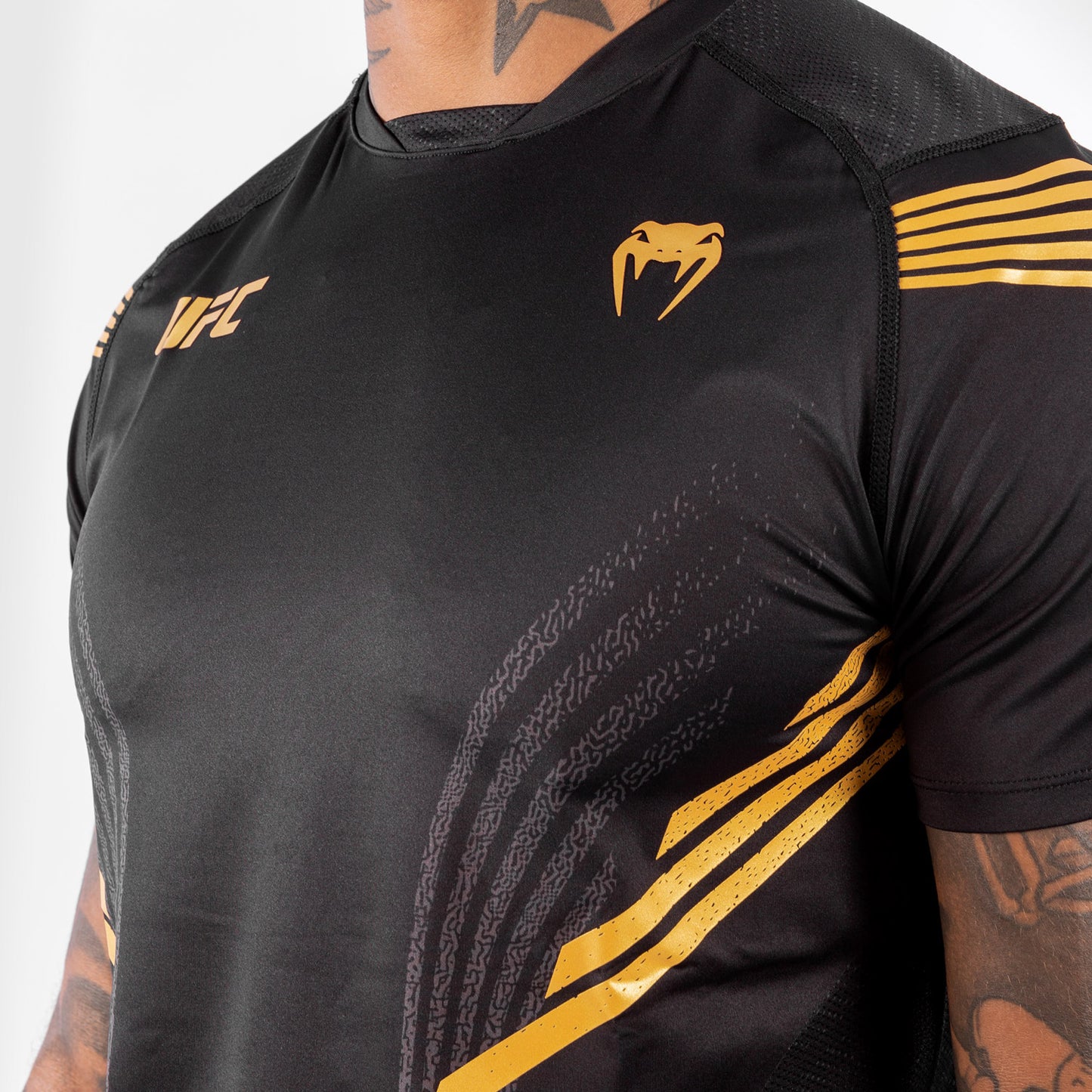 UFC Venum Personalized Authentic Fight Night Men's Walkout Jersey - Champion