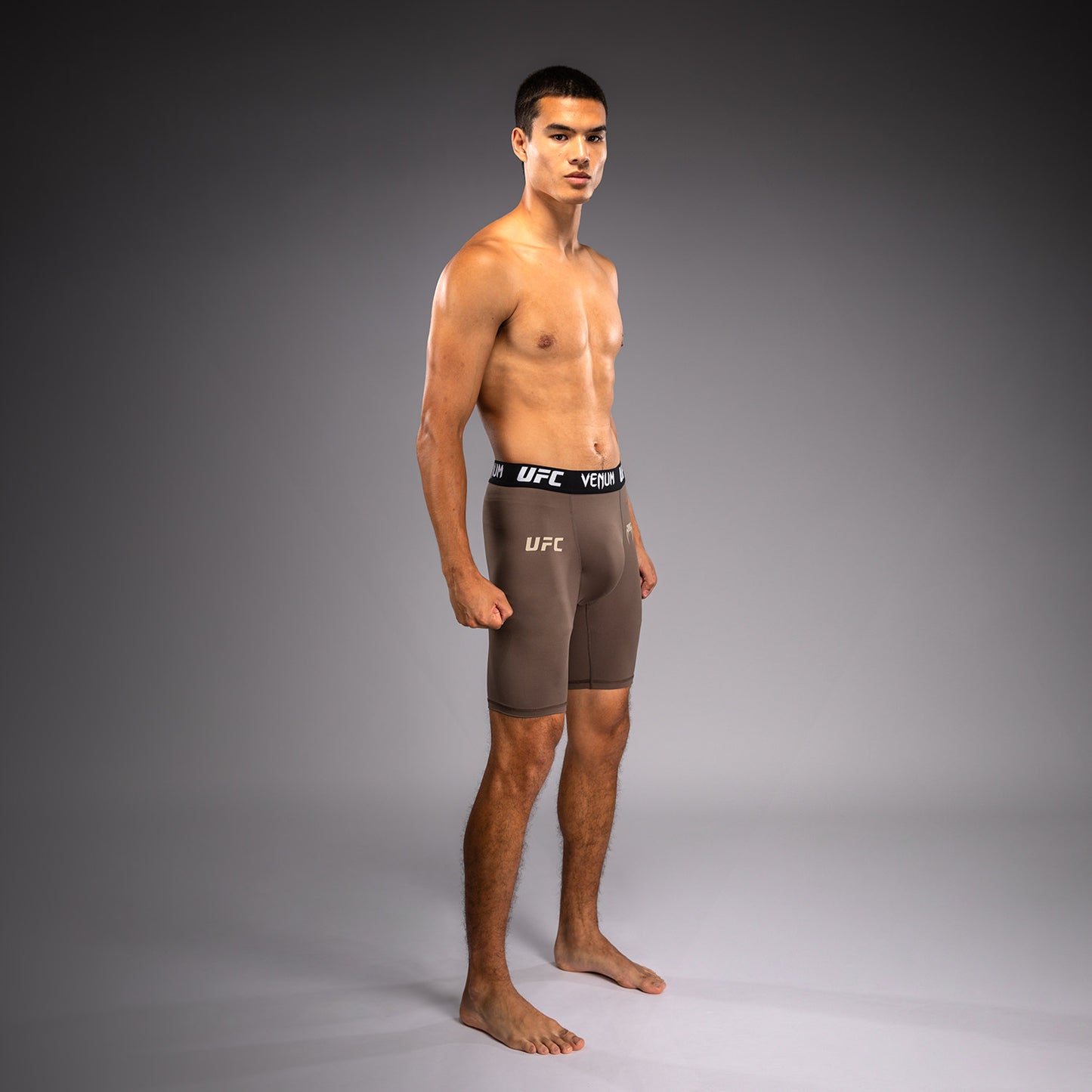 Venum UFC Unity by Venum Authentic Fight Week Men's Performance Vale Tudo Short - Brown