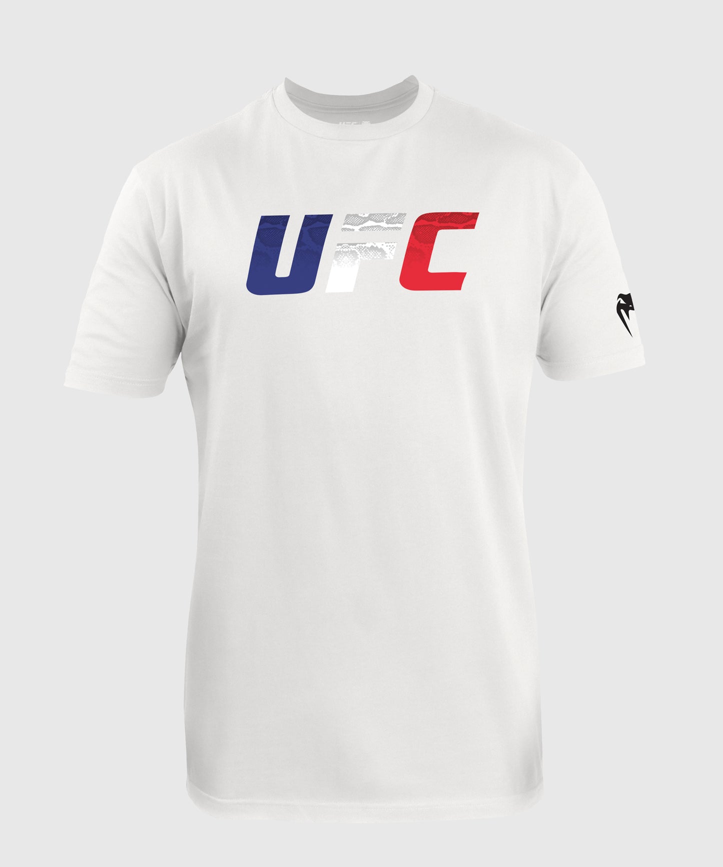 UFC Unrivaled by Venum French Flag Men's T-Shirt - White