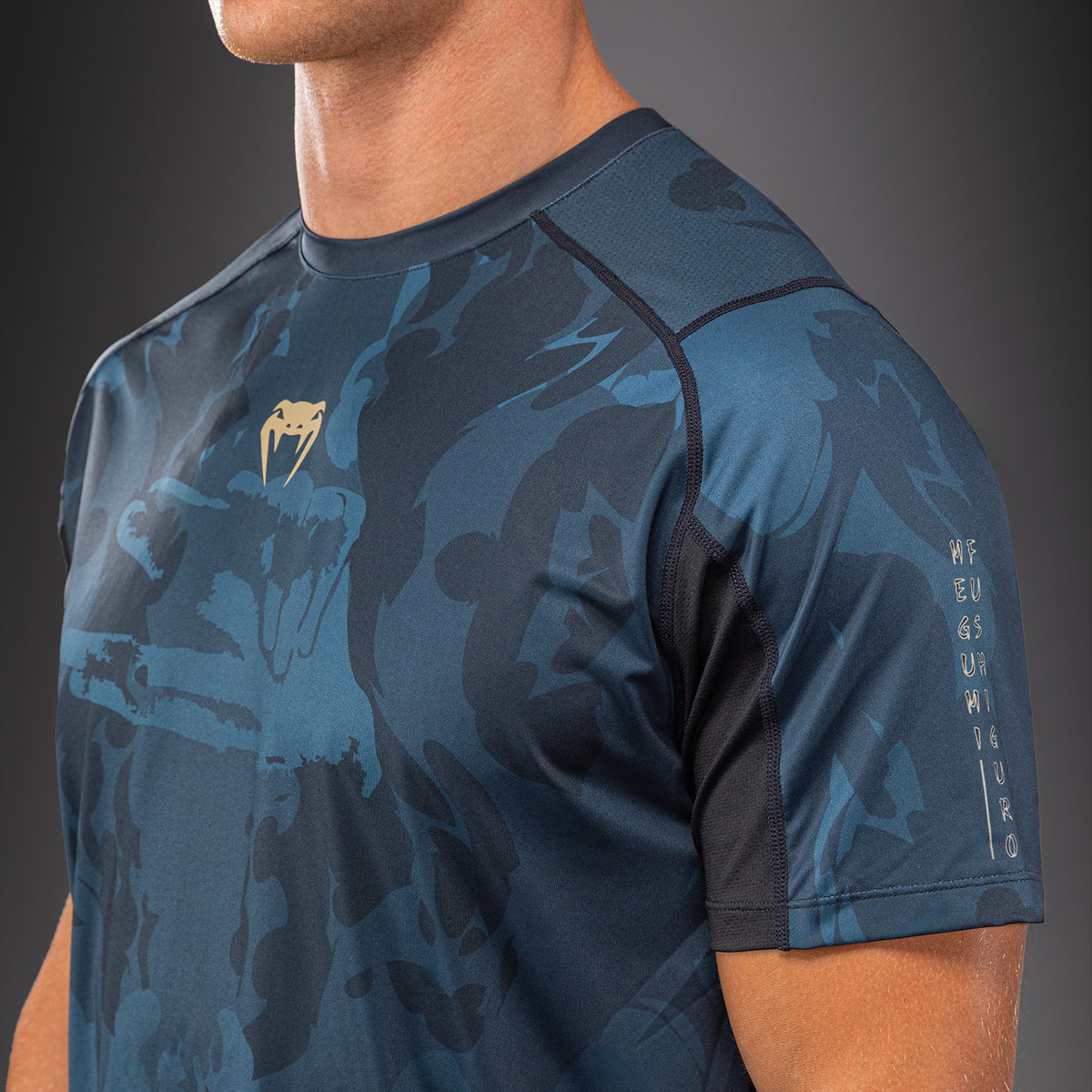 Jujutsu Kaisen x Venum Fushiguro Dry-Tech T-Shirt - Ocean Blue