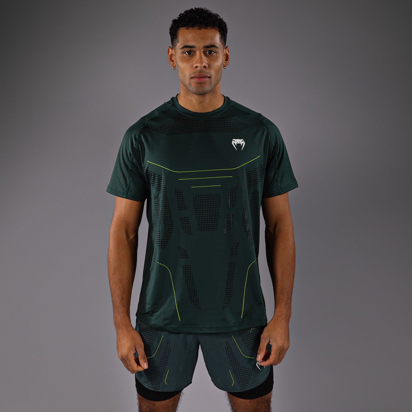 Venum Technical 3.0 Dry-Tech T-Shirt - Forest Green