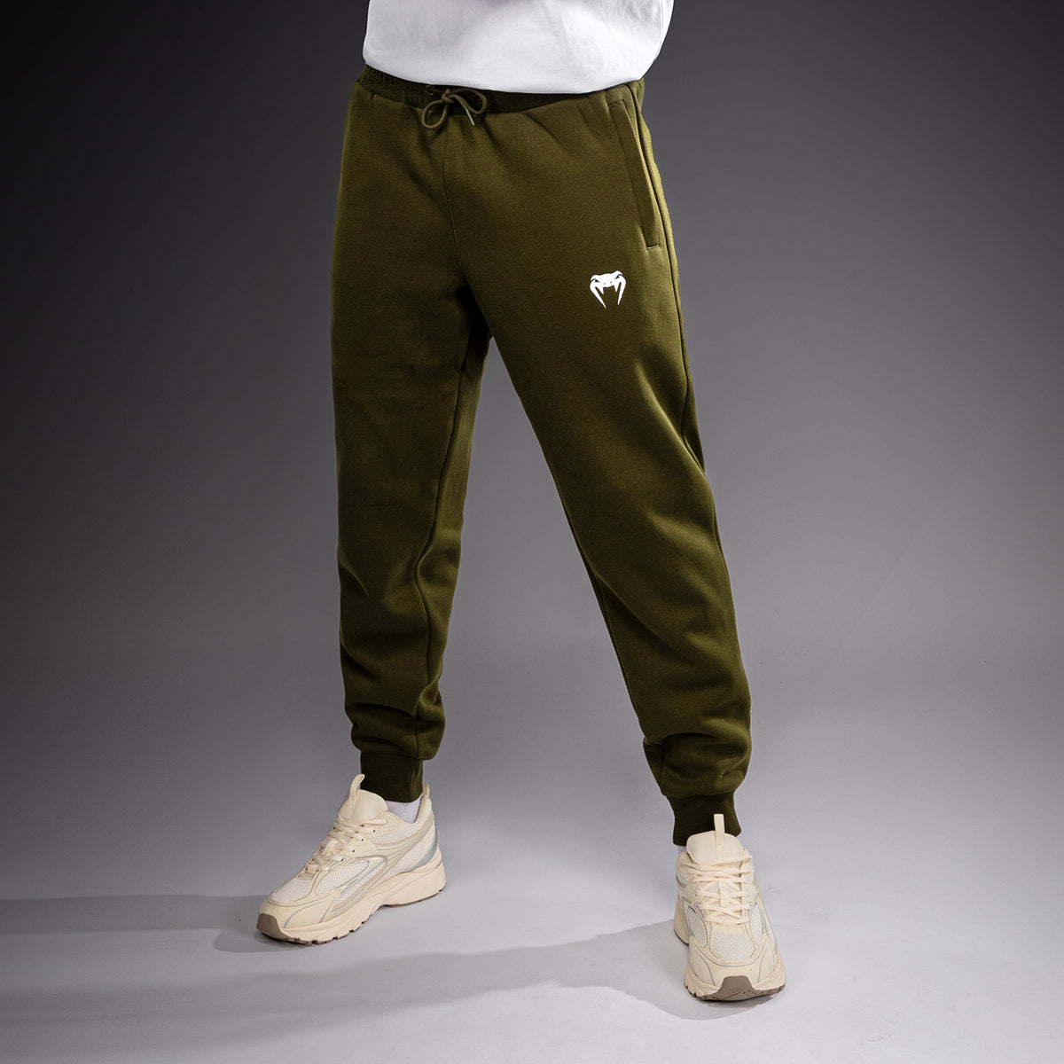 Venum Attack Fleece & Weave Joggers - Khaki