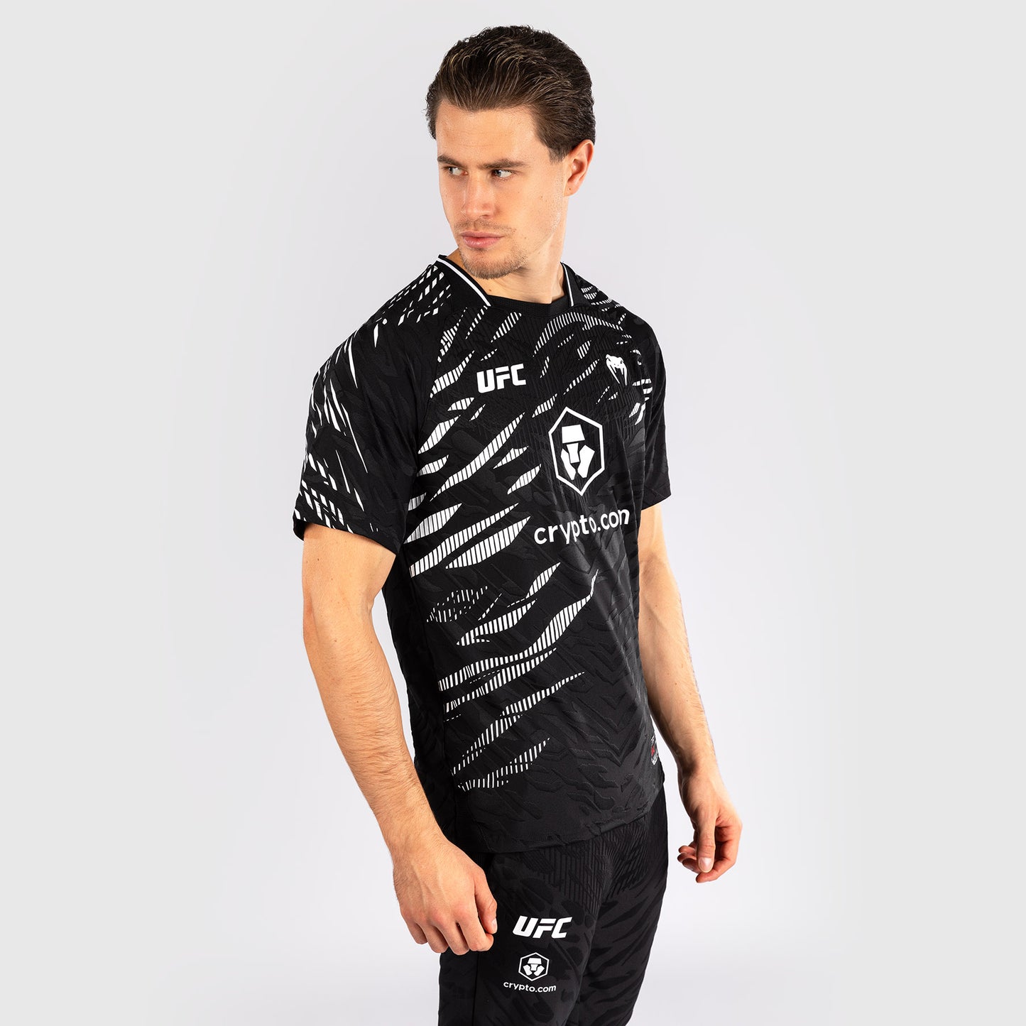 UFC Fusion by Venum Personalized Authentic Fight Night Men's Walkout Jersey - Black