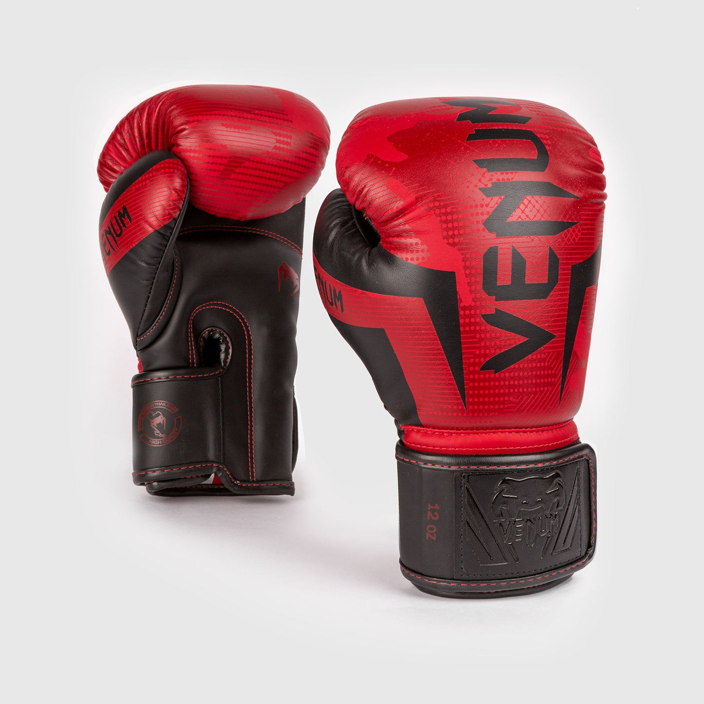 Venum Elite Boxing Gloves - Red/Camo