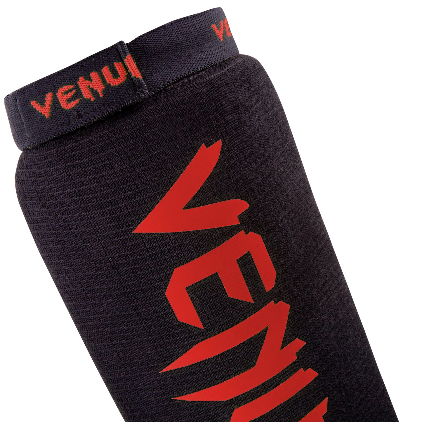 Venum Kontact Shin Guards - Black/Red