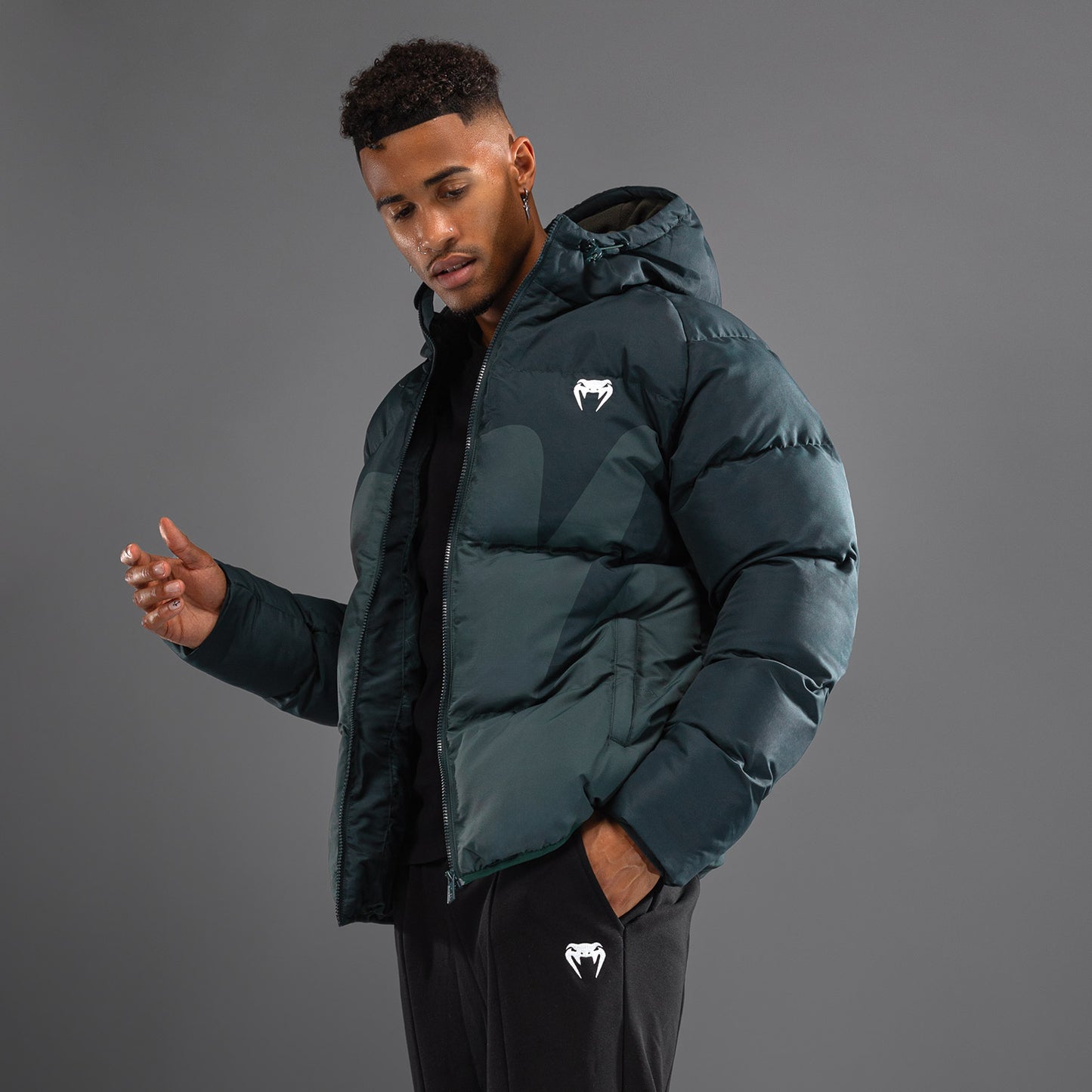 Venum Attack Down Jacket - Army Green